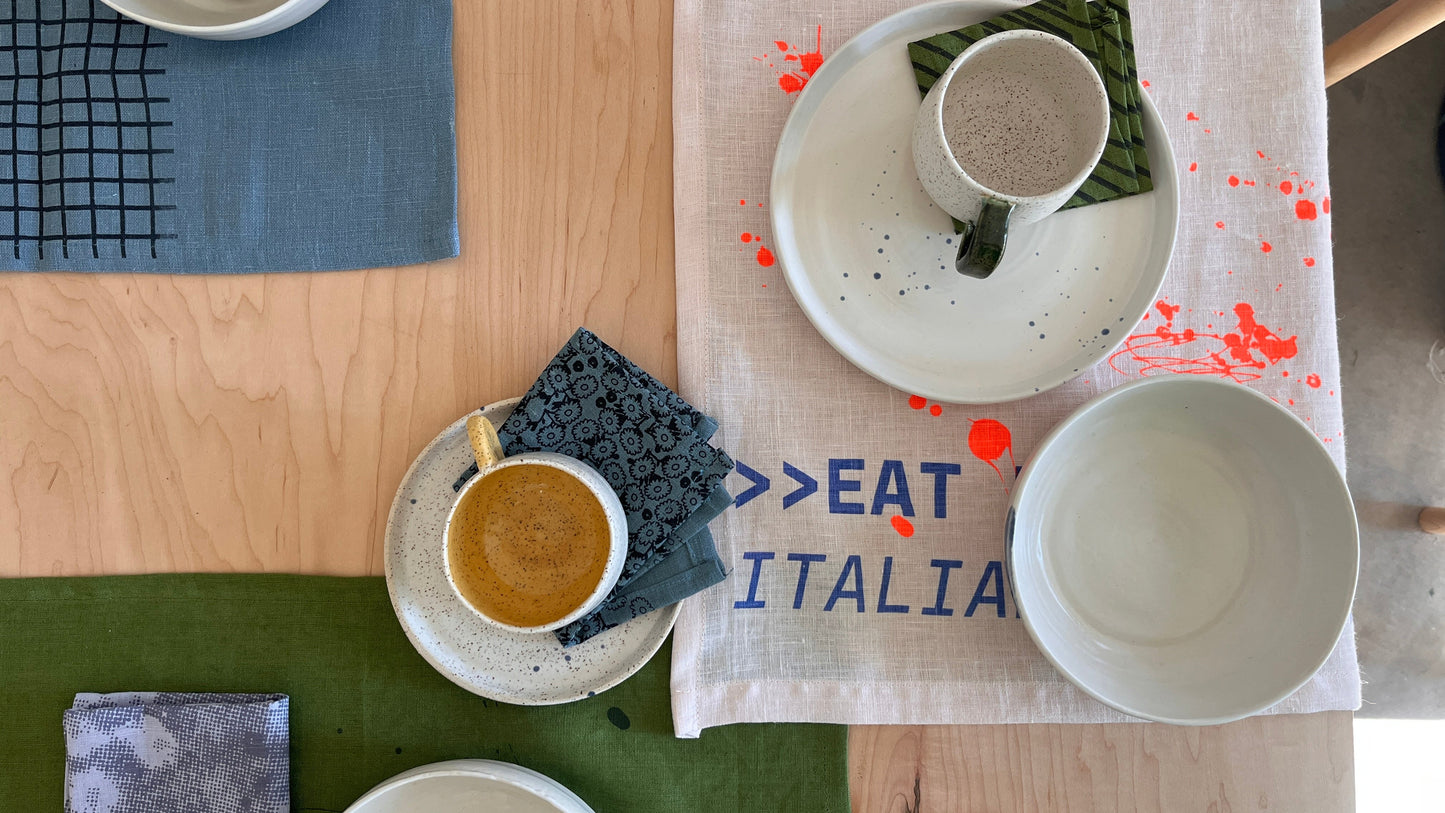 Linen: Eat More Italian Food