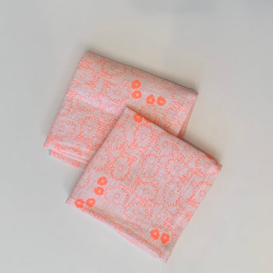 Linen: Daisy Cocktail Napkin Set