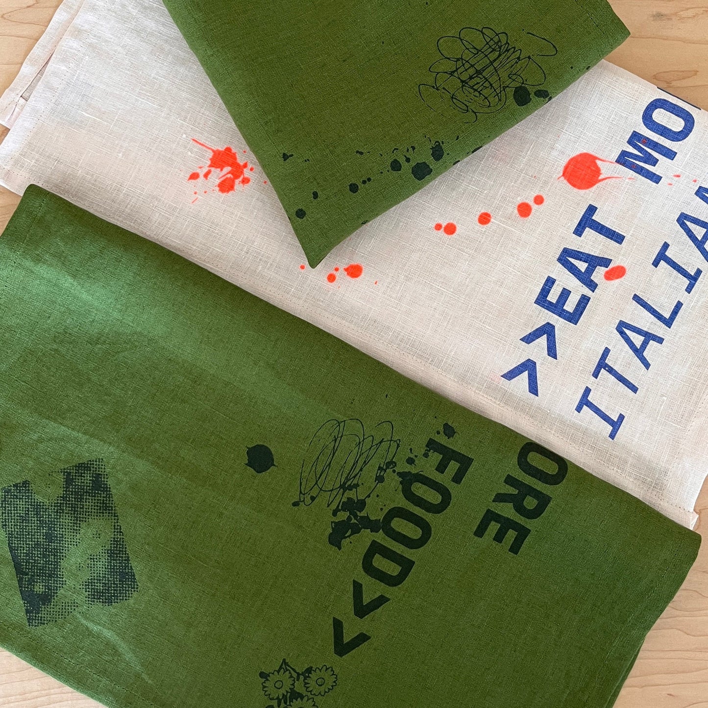 Linen: Eat More Italian Food